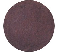 Kardet ull brun 1 kg*