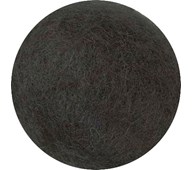 Kardet ull svart 1 kg*