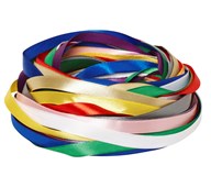 Satengbånd 10 mm 4 farger