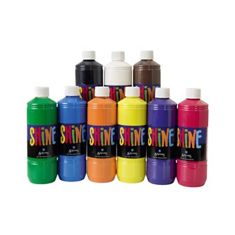 Glansmaling Shine 9x500 ml