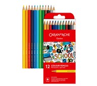 Fargeblyanter Caran d'Ache Swisscolor 12 stk