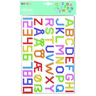 Perleplater bokstaver og tall