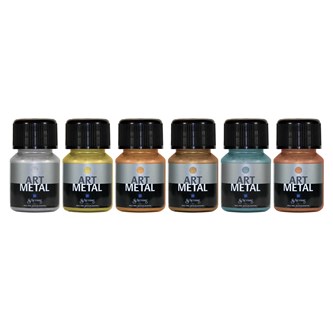 Metallicmaling 6x30 ml