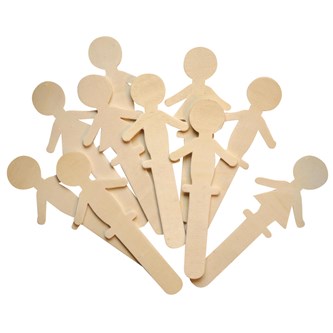 Blomsterpinner gutt og jente