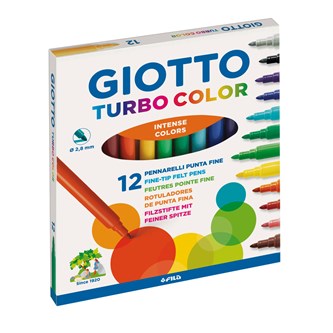 Tusjer Giotto Turbo 12 stk