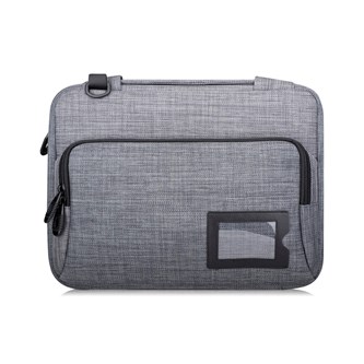 Chromebooktrekk 11  stor lomme, mørk grå