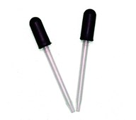 Pipette med gummihatt 8 stk