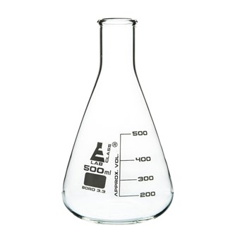 E-kolbe glass 500 ml 6 stk