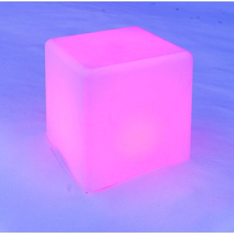 Sensorisk lysende kube