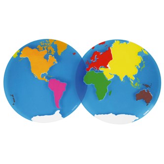 Verdenskart til lysbord