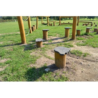 Robinia Balansestubber m/bjørnefot