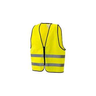 Refleksvest barn glidelås S
