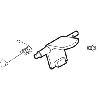 Winther Viking reservedel brems med låsefjær.