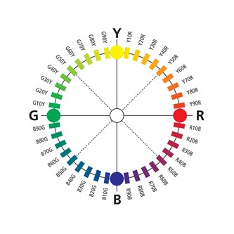 Mixcolor/fargelære Lekolar 6x500 ml