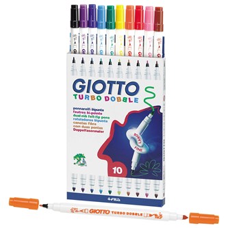 Dobbeltspisstusjer Giotto Turbo Double