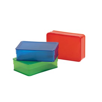 Plastesker 19x12x4 cm 5 stk