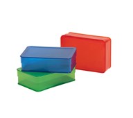 Plastesker 19x12x4 cm 5 stk