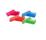 Plastesker 19x12x4 cm 5 stk