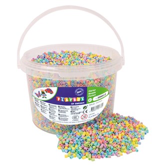 Rørperler Midi pastell