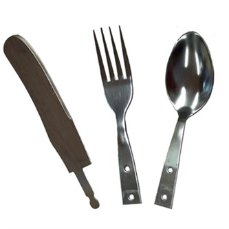 Gaffel, kniv og skje - 1 sett