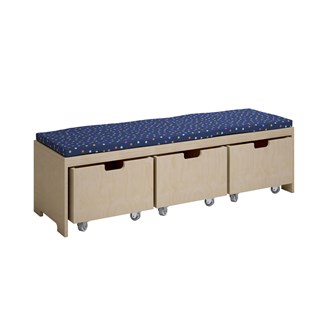 Fixa sittepute til benk dybde 46 cm