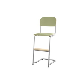 Stol Matte FSC 45/63 cm LS sølv