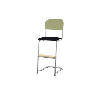 Stol Matte FSC 45/63 cm LS sølv