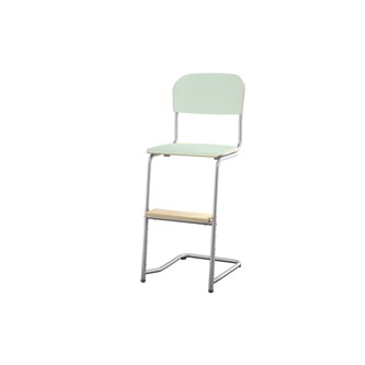 Stol Matte FSC 45/63 cm LS sølv
