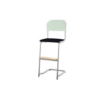 Stol Matte FSC 45/63 cm LS sølv