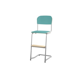 Stol Matte FSC 45/63 cm LS sølv