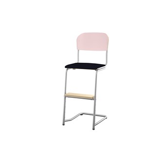 Stol Matte FSC 45/63 cm LS sølv