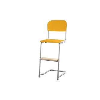 Stol Matte FSC 45/63 cm LS sølv