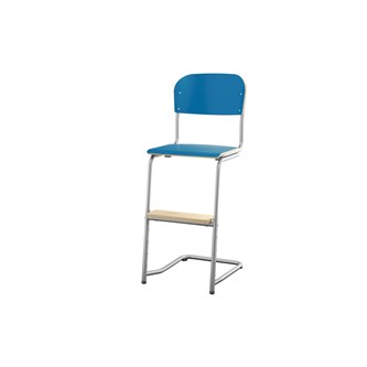 Stol Matte FSC 45/63 cm LS sølv