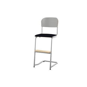 Stol Matte FSC 45/63 cm LS sølv