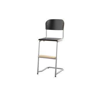 Stol Matte FSC 45/63 cm LS sølv