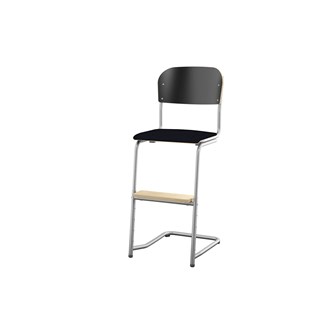 Stol Matte FSC 45/63 cm LS sølv