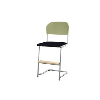 Stol Matte FSC 45/63 cm SS sølv