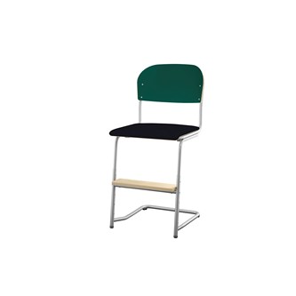 Stol Matte FSC 45/63 cm SS sølv
