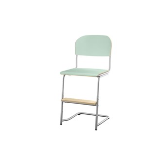 Stol Matte FSC 45/63 cm SS sølv