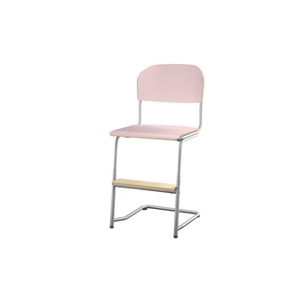 Stol Matte FSC 45/63 cm SS sølv