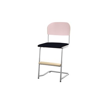 Stol Matte FSC 45/63 cm SS sølv