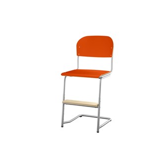 Stol Matte FSC 45/63 cm SS sølv