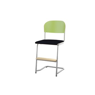 Stol Matte FSC 45/63 cm SS sølv