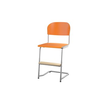 Stol Matte FSC 45/63 cm SS sølv