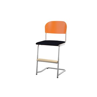 Stol Matte FSC 45/63 cm SS sølv