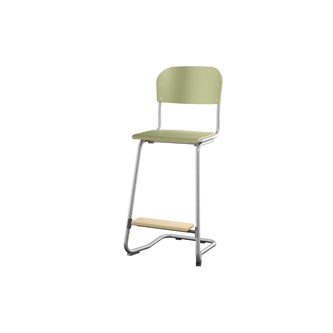 Stol Matte FSC 63 cm LS sølv