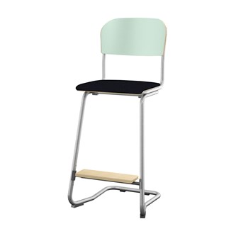 Stol Matte FSC 63 cm LS sølv