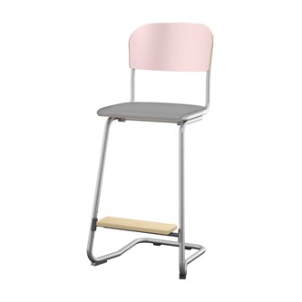 Stol Matte FSC 63 cm LS sølv