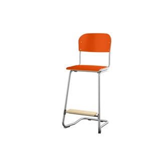 Stol Matte FSC 63 cm LS sølv