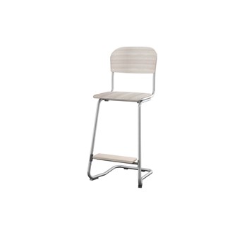 Stol Matte FSC 63 cm LS sølv